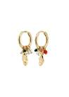 Pilgrim Jewellery Jewellery gold Pilgrim Sense Earrings Gold Plated/Multi |  Dalston clothing