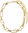 Pilgrim Jewellery Jewellery gold Pilgrim Wave Recycled  Necklace Gold Plated | Dalston clothing
