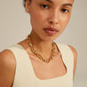 Pilgrim Jewellery Jewellery gold Pilgrim Wave Recycled  Necklace Gold Plated | Dalston clothing