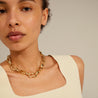 Pilgrim Jewellery Jewellery gold Pilgrim Wave Recycled  Necklace Gold Plated | Dalston clothing
