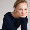 Pilgrim Jewellery Jewellery gold Pilgrim Zhuri Recycled Earrings Gold Plated | Dalston clothing