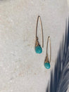 Pilgrim Jewellery Jewellery lamar within. Morning Dew Drop Earrings Larimar