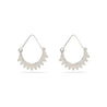 Pilgrim Jewellery Jewellery silver Pilgrim Kiku Recycled Earrings Silver Plated | Dalston clothing