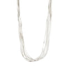 Pilgrim Jewellery Jewellery silver Pilgrim Kira Recycled Necklace Silver Plated | Dalston clothing