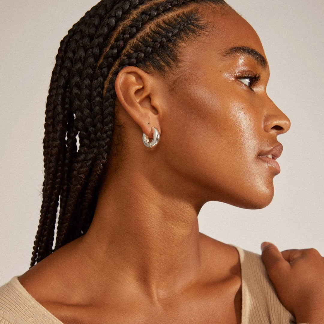 Chunky 2025 hoops earrings