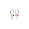 Pilgrim Jewellery Jewellery silver Pilgrim Sense Earrings Silver Plated/Multi
