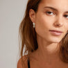 Pilgrim Jewellery Jewellery silver Pilgrim Stefania Recycled Earrings Silver Plated | Dalston clothing