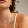 Pilgrim Jewellery Jewellery silver Pilgrim Wave Recycled Necklace Silver Plated | Dalston clothing