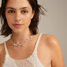 Pilgrim Jewellery Jewellery silver Pilgrim Wave Recycled Necklace Silver Plated | Dalston clothing