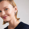 Pilgrim Jewellery Jewellery silver Pilgrim Zhuri Recycled Earrings Silver Plated | Dalston clothing