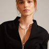 Pilgrim Jewellery Jewellery silver plated Pilgrim Heat Recycled Chain Necklace Silver Plated