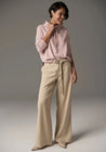 POL Knitwear Pol  Clothing Beech Drawcord Knit Pink | Dalston clothing