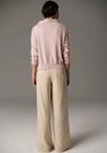 POL Knitwear Pol  Clothing Beech Drawcord Knit Pink | Dalston clothing