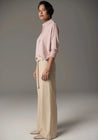 POL Knitwear Pol  Clothing Beech Drawcord Knit Pink| Dalston clothing