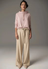 POL Knitwear Pol  Clothing Beech Drawcord Knit Pink| Dalston clothing