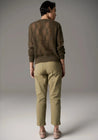 POL Knitwear Pol Clothing Liva Cardigan Khaki | Dalston clothing