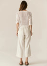 POL pant Pol Clothing Carsen Crop Pant Ecru | Dalston clothing