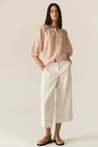 POL pant Pol Clothing Carsen Crop Pant Ecru