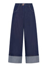 POL pant Pol Clothing Doyle Cuffed Denim Pant | Dalston clothing