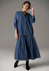 POL shirt POL Clothing Reece Shirt Denim