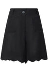 POL shorts Pol Clothing Safria Scallop Shorts | Dalston clothing