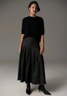 POL skirt POL Clothing Reece Skirt Denim Black Wash | Dalston clothing