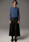 POL skirt POL Clothing Reece Skirt Denim Black Wash | Dalston clothing