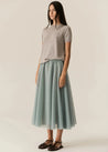 POL top Pol Clothing Pax Lurex Tee | Dalston clothing