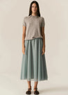 POL top Pol Clothing Pax Lurex Tee | Dalston clothing