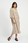 Pom dress Pom Amsterdam Poplin Leopard Lush Dress | Dalston clothing