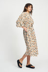 Pom dress Pom Amsterdam Poplin Leopard Lush Dress | Dalston clothing