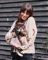 Pom Knitwear POM Amsterdam Cable Pink Pullover