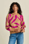 Pom Knitwear POM Amsterdam Feathers Sparkle Pullover| Dalston clothing
