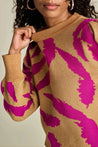 Pom Knitwear POM Amsterdam Feathers Sparkle Pullover| Dalston clothing