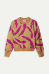 Pom Knitwear POM Amsterdam Feathers Sparkle Pullover| Dalston clothing