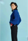 Pom Knitwear POM Amsterdam Royal Blue Pullover | Dalston clothing