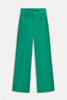 Pom pant POM Amsterdam Wide Leg Jade Green Jeans | Dalston clothing