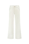 Pom pant Pom Amsterdam Wide Leg Summer Ivory Jeans  | Dalston clothing