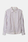 Pom shirt POM Amsterdam Striped Poplin Shirt | Dalston clothing