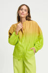 Pom top POM Amsterdam Faded Summer Lime Blouse