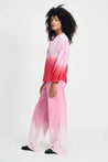 Pom top POM Amsterdam Faded Summer Scarlet Red Blouse | Dalston clothing