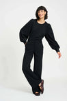 Pom top Pom Amsterdam Kae Top Black | Dalston clothing