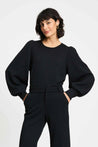 Pom top Pom Amsterdam Kae Top Black | Dalston clothing