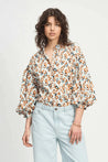 Pom top Pom Amsterdam Poplin Leopard Lush Blouse