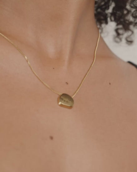Pilgrim Jewellery Jewellery gold Pilgrim Presence Coin Necklace Gold Plated | Dalston clothing