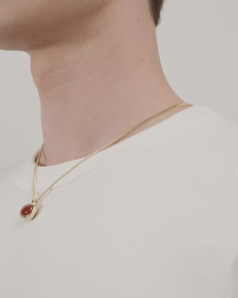 Pilgrim Jewellery Jewellery gold Pilgrim Now Necklace Red/Gold Plated | Dalston clothing