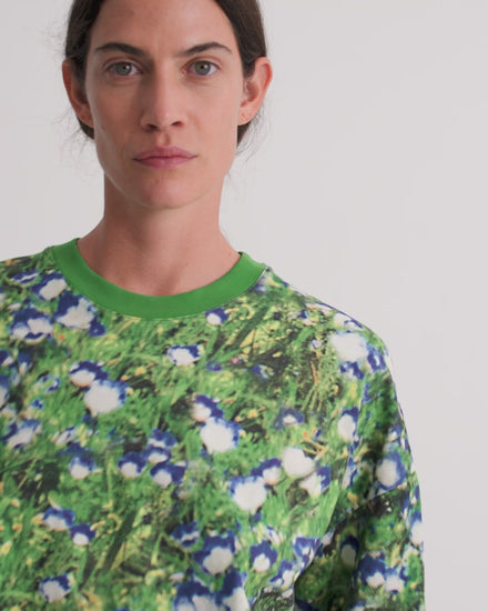 Kowtow top Kowtow Oversized Boxy Tee Bluebell | Dalston clothing