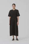 Kowtow dress Kowtow Gathered Dress Black | Dalston clothing