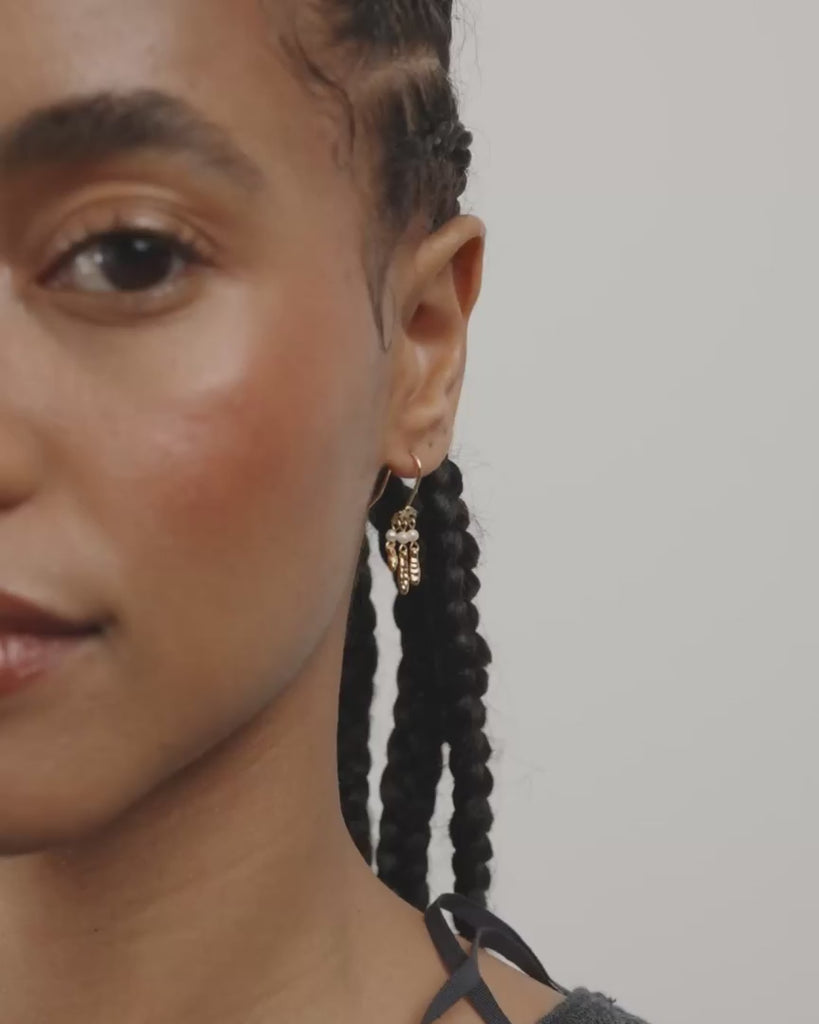 Pilgrim Jewellery Jewellery gold Pilgrim Virel Earrings Gold Plated | Dalston clothing