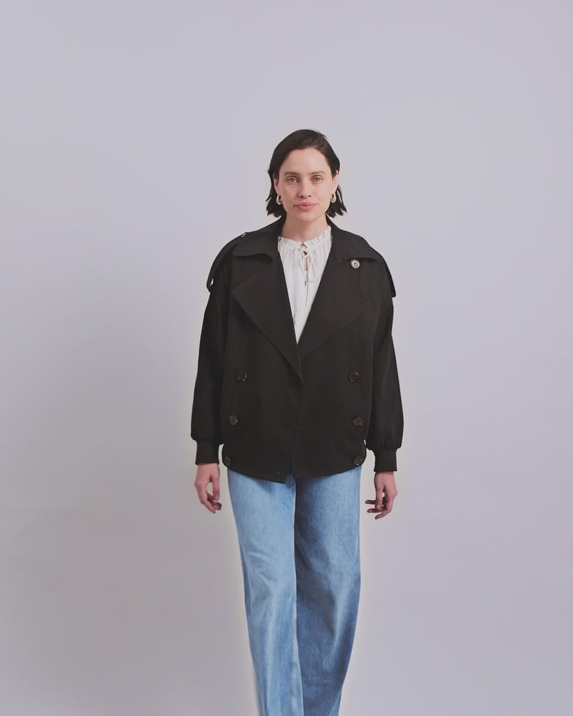 Mos Mosh Jacket Mos Mosh Zabi Trench Bomber Jacket | Dalston clothing
